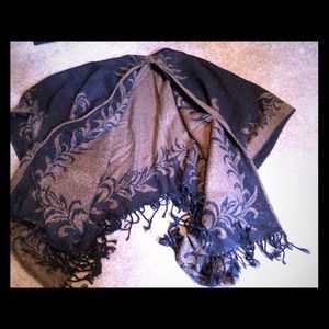 Luxe wool blend wrap